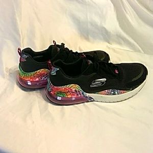 Skecher shoes.